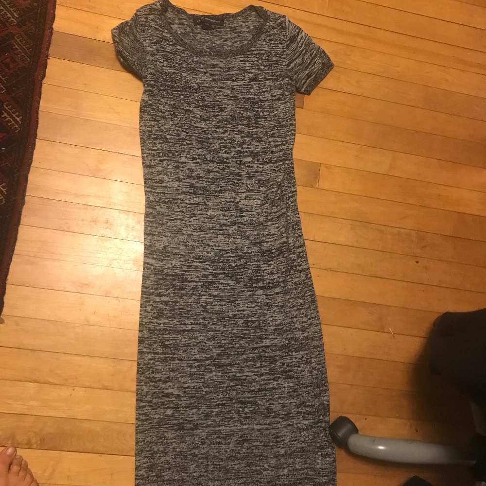Knit Midi sweater dress,